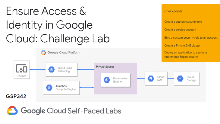 ☁ Ensure Access & Identity in Google Cloud: Challenge Lab | logbook