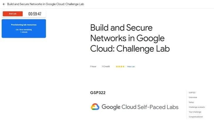☁ Build and Secure Networks in Google Cloud: Challenge Lab | logbook